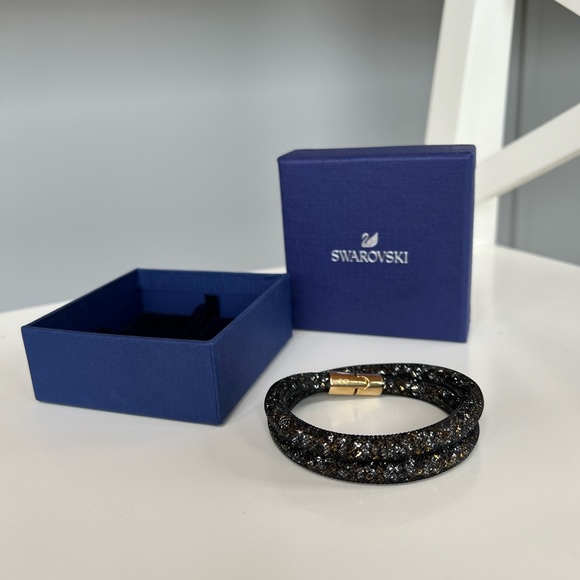 Swarovski Stardust Double Wrap Bracelet - Picture 2 of 3